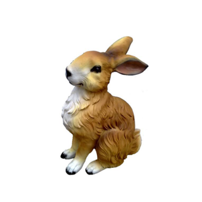 Hues Dekorativ Statu Gartenzoufiguren Statuen 38cm Liewensgréisst Figur Plastik Nei