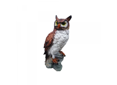 Eulvull Figur Statue Gaart Dekoratioun Skulptur Deko Skulpturen