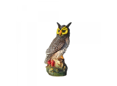 Uhu Vull Figur Statue Gaart Dekoratioun Skulptur Deko Skulpturen