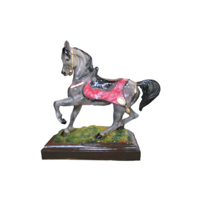 Päerd Figur Abstrakt Figuren Statuen Modern Faarweg Ugemoolt Nei 42cm Statu.