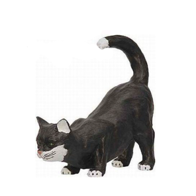 Kaz 40cm Figur Statue Gaart Dekoratioun Skulptur Deko Skulpturen