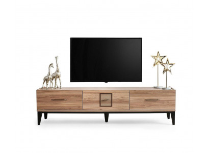 Sideboard TV Ständer RTV Lowboard Schaf Holzschaf Holztisch Braun
