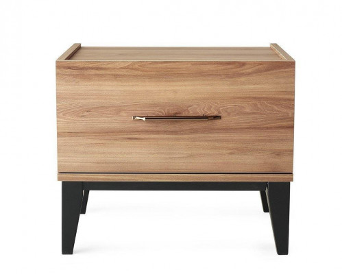Grupp Nuetskommod Beistellkommoden Niewentisch Holz Braun Set 2tlg