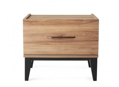 Grupp Nuetskommod Beistellkommoden Niewentisch Holz Braun Set 2tlg