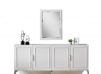 Garnitur Anrichte Sideboard Schaf Holzschaf Holz Spigel Wäiss
