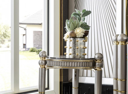 Bäistelltisch Gro Design Elegant Schéint Wunnzëmmer Modern Luxus Dëscher