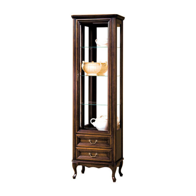 4-Deel Wohnzimmer Miwwel Set Italieneschen Stil Kommode Vitrine RTV Chippendale