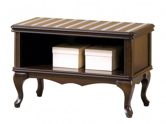 Dielen-Garderobe Set Eechte Holz Flur Wandgarderob Italienesch Miwwelen Garderoben