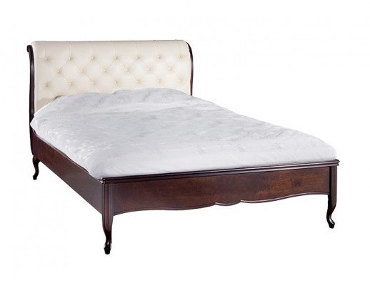 Chesterfield Bett Bedden Duebelbett Ehebett Italienesch Miwwelen Holz Lieder Textil