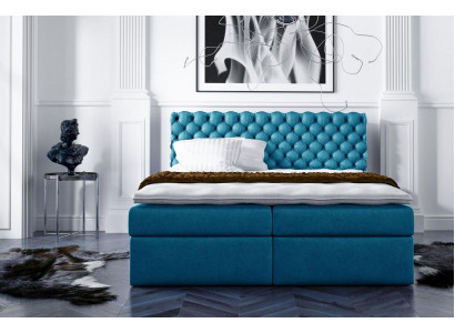 Chesterfield Boxspringbett Duebelbett Eebett Bett Polsterbett Better 200x200cm