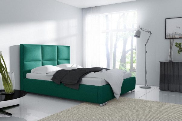 Bett Bettgestell Gréng Duebel Hotel Schlofkummer Better Miwwelen Ariichtung Design