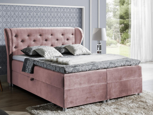 Bett Polsterbett Boxspringbett Polyester Better Duebelbett Eebett Bettgestell