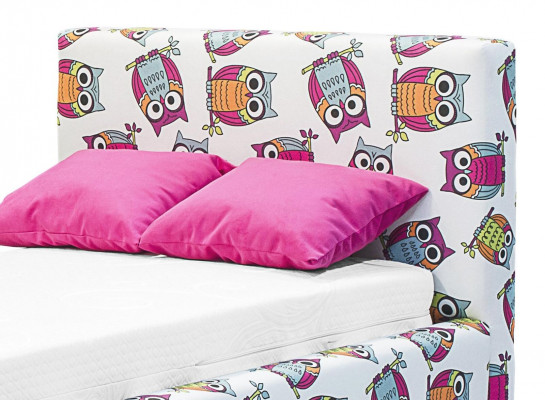 Jugendbett Kannerbett Kids Design Modern Bett Kannerzëmmer 90 cm Bettkëschten Nei