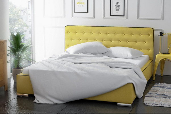 Duebelbett Hochzäitsbett Bettgestell Bett Gepolstert Bett Polyester Better Polyester Bettgestell Neit