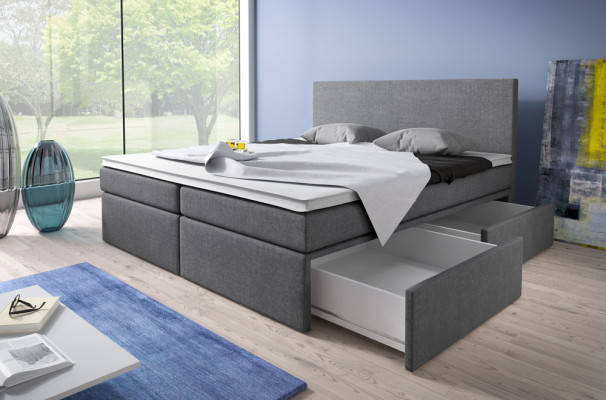 Boxspringbett duebel Hotel Luxus Schlofzëmmer Better komplett Sets Matratz nei