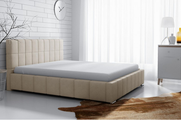 Bettframe Design Duebel Hotel Modern Schlofzëmmer Bett Better Polsterbett Nei