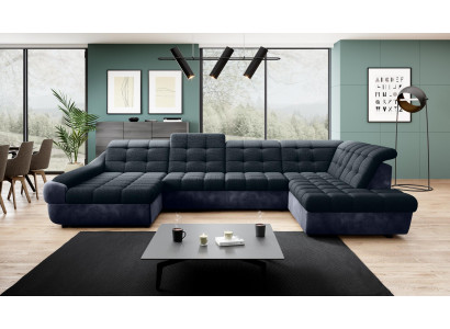Sofa Couch Polster Garnitur Wohnlandschaft Design Ecksofa U Form Sofae Couchen