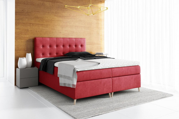 Polsterbett Bett Boxspringbett Design Duebel Hotel Modern Better Schlofzëmmer