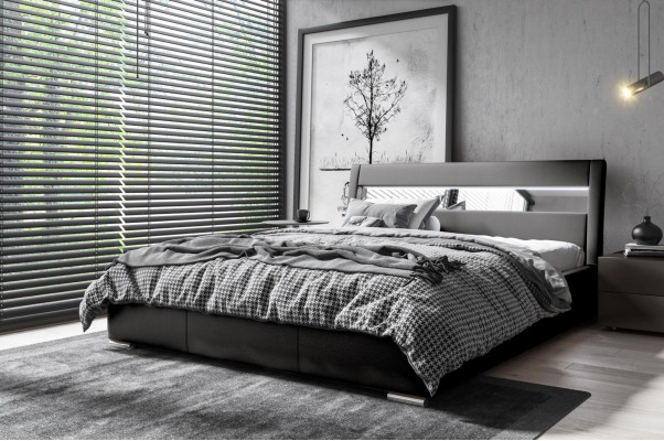 Bettkader Holz Bett Design Duebel Hotel Modern Bett Schlofzëmmer Better Miwwelen