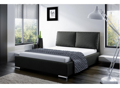 Bettgestell Design duebelt Hotel modern Bett Schlofzëmmer Better Polsterbett nei