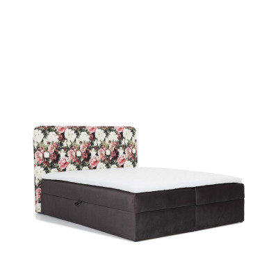 Betten Boxspringbett Textil Design Duebel Hotel Modern Bett Schlofzëmmer Blummen