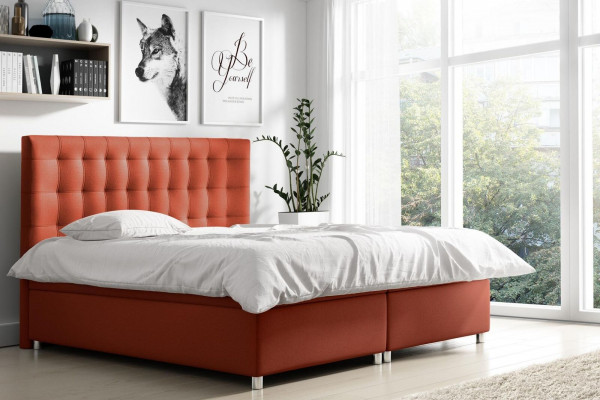 Bettgestell gepolstert Bett Boxspringbett Design Duebel Hotel Modern Bett 160x200 Nei