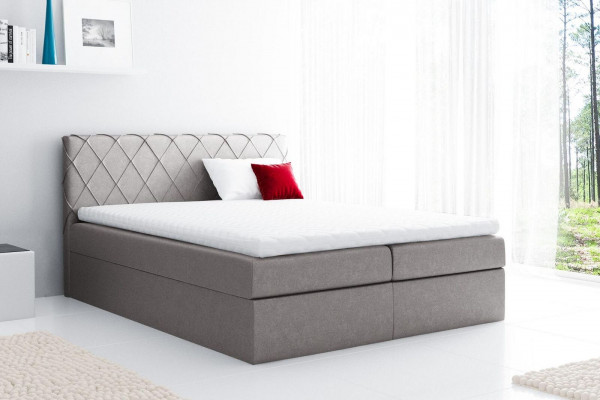 Boxspringbett Duebelbett Bestietbett Betterahmen Bett Polsterbett Better 200x200cm