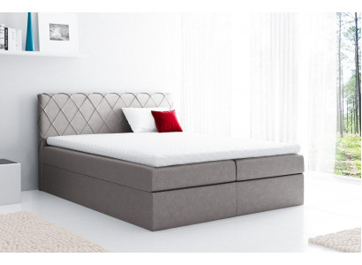 Boxspringbett Duebelbett Bestietbett Betterahmen Bett Polsterbett Better 200x200cm