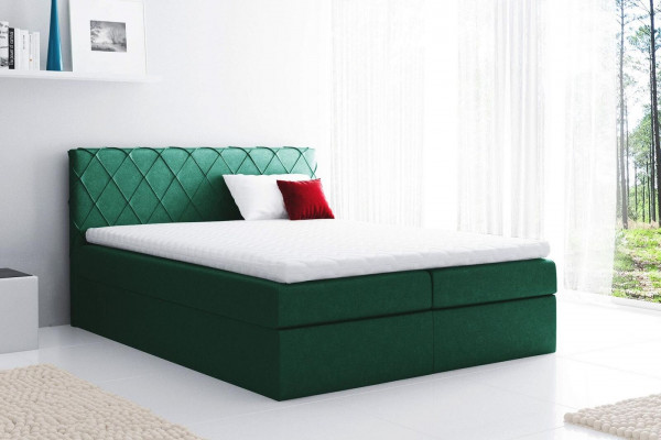 Boxspringbett Duebelbett Bestietbett Betterahmen Bett Polsterbett Better 200x200cm