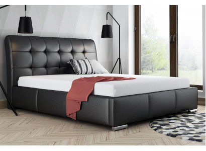 Luxusmiwwel Bett Bettrahmen Schlofzëmmer Design Duebel Hotel Modern Nei 160x200