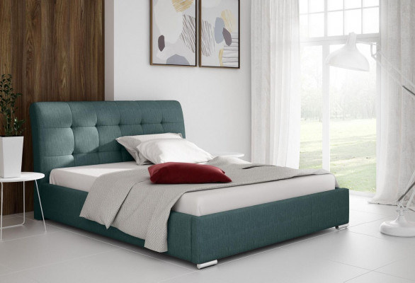 Luxusmiwwel Bett Bettrahmen Schlofzëmmer Design Duebel Hotel Modern Nei 160x200
