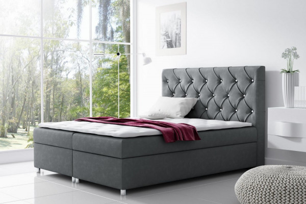 Chesterfield Bett Modern Boxspringbett Duebelbett Polsterbett Better 200x200 Nei