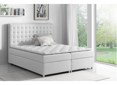 Boxspring Better Duebel Hotel Miwwelen Bett Schlofkummer Ariichtung grouss 200x200