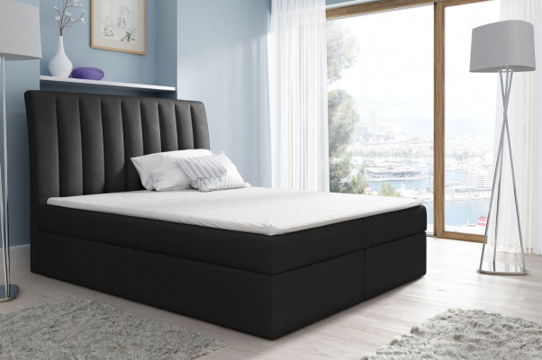 Bestietsbett Bettgestell Bett Gepolstert Bett Better Polyester Boxspringbett Duebelbett