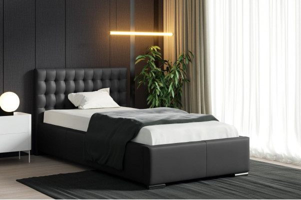 Jugendbett Bettgestell Bett Polsterbett Better Polyester Bettrahmen Jugendzëmmer