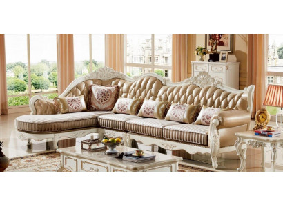 Wunnzëmmer Ecksofa Sofa Canapé Polstermiwwele Polstermiwwele Miwwele Sofen Lieder