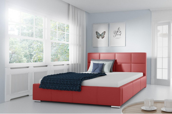 Duebelbett Gepolstert Better Liederbett Design Luxus Miwwelen 200x200 Bettkader