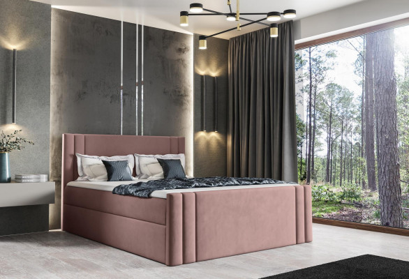 Bett Schlofkummer Better Këssen Design duebel Luxus 180x200 Boxspring Nei