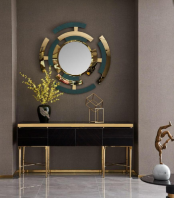 Konsole Dësch Design Miwwel Dëscher Säitendësch Medusa Luxus Wunnzëmmer