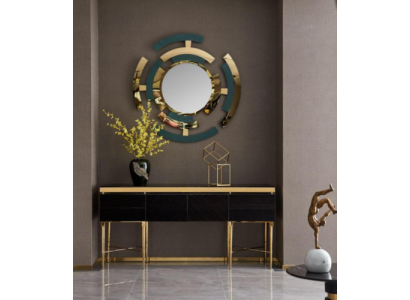 Konsole Dësch Design Miwwel Dëscher Säitendësch Medusa Luxus Wunnzëmmer