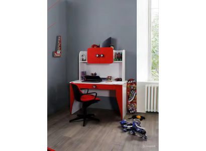 Schreifdësch Mat Regal Modern Jugendzëmmer Kannerzëmmer Designer Miwwelen Luxus