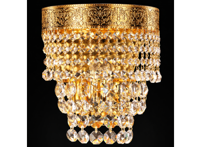 Luuchten Wandluucht Wandluuchten Wandluucht Lüster Wand Kristall Gold