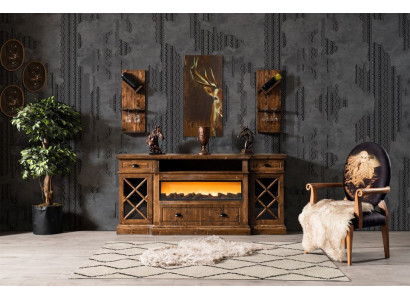 Anrichte Buffet Schaf Iesszëmmer Anrichte Sideboard Holzkommode Kommoden