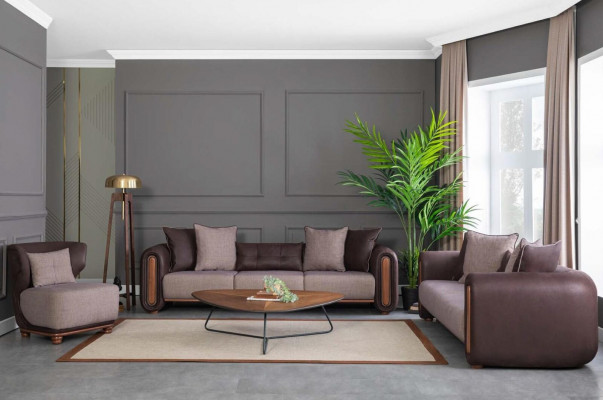 Canapé Canapé Miwwelen Ariichtung Véiersëtzer Canapéen 280cm XXL Sofas Canapéen