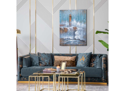 Tierkises dräisëtzegt Canapé Sofa Miwwelen Polster Ariichtung Canapéë Sofae Nei