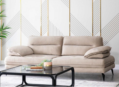 Bequem Sofa Couch Dräisëtzer Italieneschen Design Luxus Couchë Miwwelen