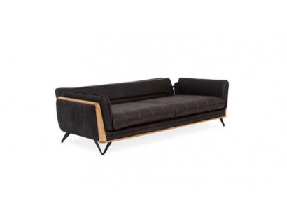 Schlofsofa Canapé Dräisëtzer Klappsofa Canapéë Sofa Stoff Bettfunktioun