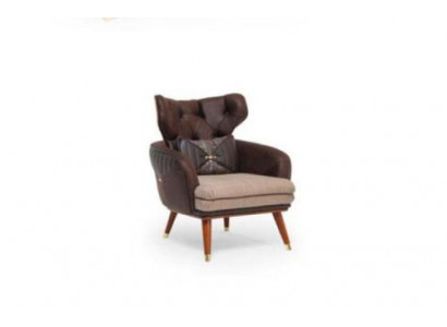 Eenzersëtz Sofa Canapé Fauteuil Ouerfauteuil Gepolstert Miwwele Fernsehsëtz Relaxsëtz