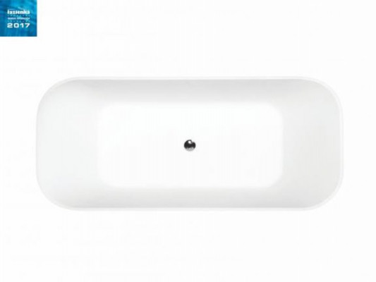 Exklusiv fräistoend Badewanne Acrylbadekar Buedemwann Buedem 160x70