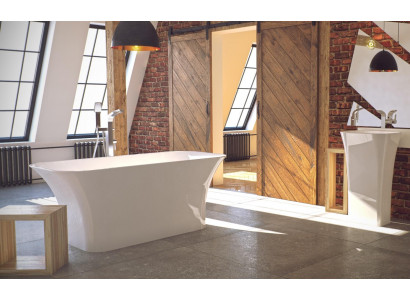 Héichwäerteg Design Buedbidden Exclusive fräistaend Acrylbuedbidden Buedbidden 160x70